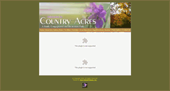 Desktop Screenshot of countryacrescamping.com